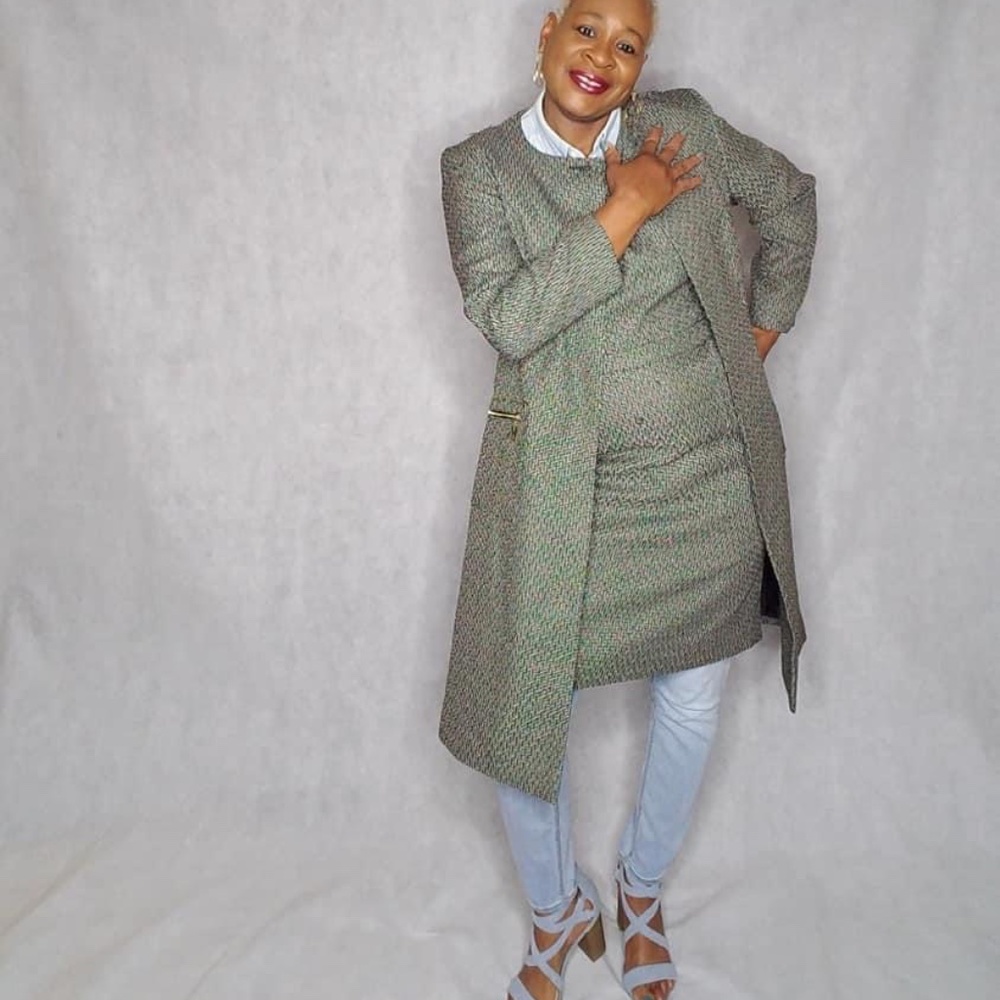 2 PCS Lined Jacket and Dress